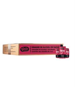 Vinagre Sachê 4ml - Caixa c/184un