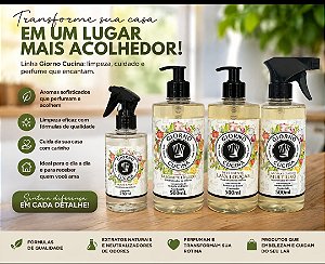 KIT LINHA GIORNO CUCINA 4 ITENS