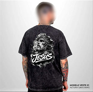 Camiseta Essencial O Amor Me Amou Preto Estonado