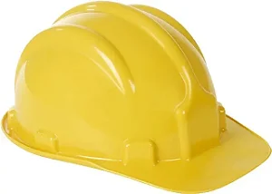 Capacete de Segurança Plastcor PLT Amarelo com Carneira | CA 31469