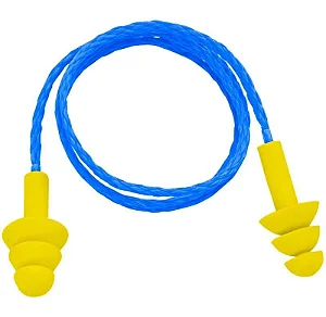 Protetor Auditivo Plug Polymer Copolímero 18 dB 10 Unidades | CA 51390