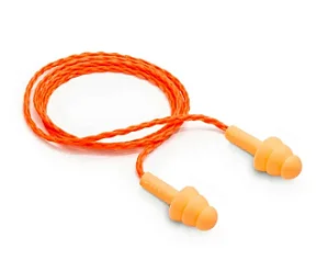 Protetor Auricular 3M Pomp Plus Silicone com Cordão 10 UNIDADES | CA 5745