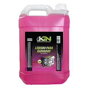Aditivo Para Radiador KN Rosa 5 Litros Pronto Para Uso