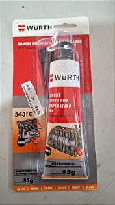 Silicone Neutro De Alta Temperatura Pro 85g - Wurth