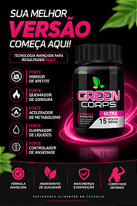 Inibidor de apetite Green corps ultra