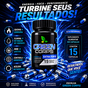 Inibidor de apetite Extra forte Green corps