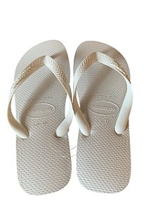 Chinelos TOP Havaianas brancas 35/36