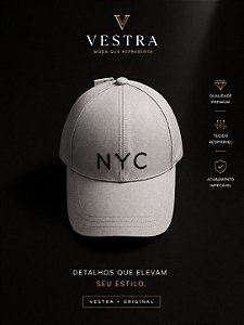 Boné Premium NYC Off White