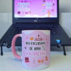 Caneca - Uso exclusivo de uma Dorameira