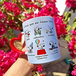 Caneca - Amizade Snoopy