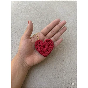 Chaveiro de croche