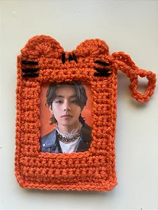 Holder de crochê - Kpop
