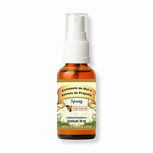 Composto de Mel e Extrato de Própolis - Sabor Própolis | Spray 30ml