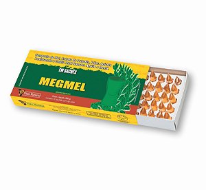 MEGMEL | Composto de Mel, Extrato de Própolis, Pólen Apícola e Geleia Real - Sabores Agrião e Romã | 300g