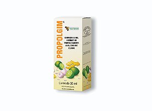 Propolgim | Composto de Mel e Extrato de Própolis - Sabores Alho, Gengibre e Limão | 30ml