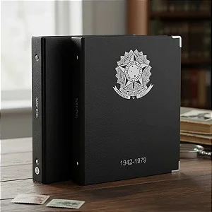 Álbum Moedas De Luxo No 2 República Cruzeiro 1942 - 1979