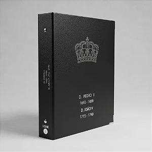 Álbum De Luxo Moeda De Cobre 1693 À 1749 Brasil