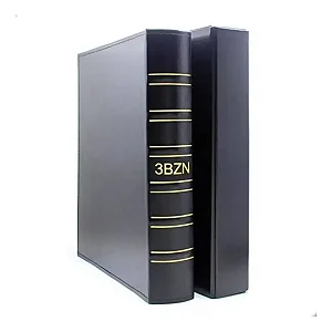 Álbum Fichário De Luxo Pequeno 3bzn 27x24cm Preto