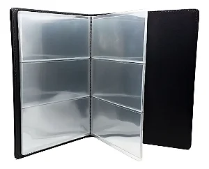 Álbum 60 Cédulas 3 Espaços Com 20 Folhas Transparente 28x21