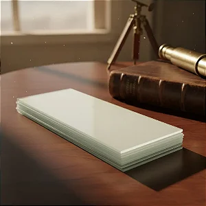 100 Envelope Plástico Profissional Para Cédulas 7x17cm