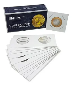 Caixinha Coin Holder Grampear 27.5 mm 50 Unidades