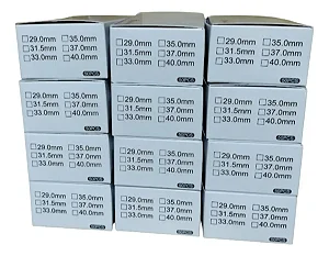 DUPLICADO - Coin Holder Caixa Com 50 Unidades 27,5 Mm - Importado