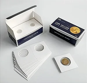 DUPLICADO - Caixinha Coin Holder Grampear 33,0 mm 50 Unidades