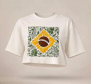 Camiseta Oversized Copa do Mundo Bandeira