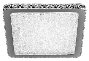 Plafon LED Quadrado 40cm 24W 6000K 2100lm Bivolt Acrílico