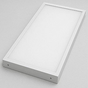Luminária Comercial de Sobrepor com Difusor 4x18W