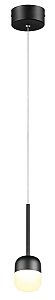 Pendente LED 6W 3000K Bivolt Metal Preto e Acrílico com Cabo de 1,5M