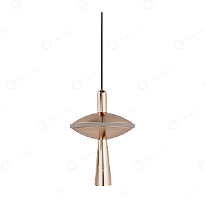 PENDENTE ORION ROSE GOLD 6+2W 3000K