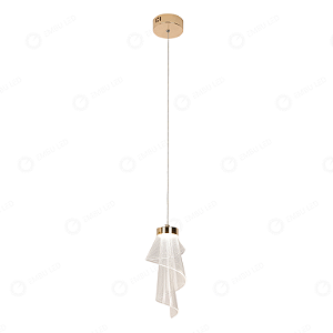 PENDENTE ACRILICO VÉU DE LUZ 5W 3000K