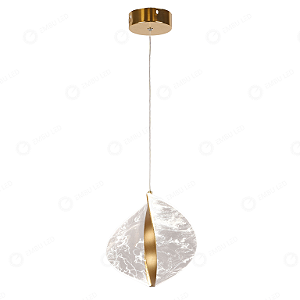 PENDENTE ACRILICO CONCHA 6W 4000K