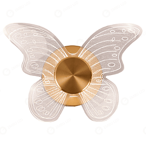ARANDELA ACRILICO BUTTERFLY 8W 4000K