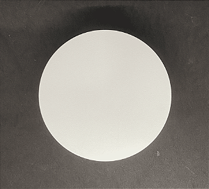 Arandela Eclipse Luz Indireta 12w 3000k Ip65 Led Integrado Cor Preto 110V/220V