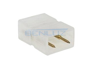Emenda para Mangueira Chata de LED 8MM