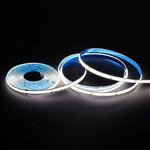 Fita LED Neon 320 Leds 2835 10W/M Branco Quente 3000K 5 Metros 12V IP20