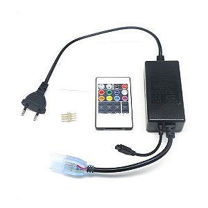 KIT Controle para mangueira neon RGB até 30 metros