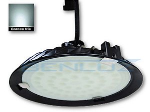 Luminária Industrial UFO Led 100W Branco Frio Bivolt IP65 C/ 2 Anos de Garantia