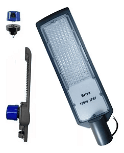 Luminária LED de Rua para Poste SMD 150W 6500K Bivolt