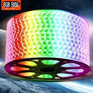 MANGUEIRA CHATA  DE LED RGB 220V P/ METRO