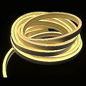 Mangueira LED Neon Flexível 12V Branco quente 100M à Prova d'Água