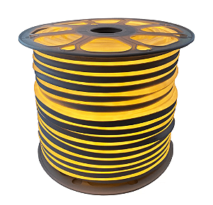 Mangueira LED Neon BRANCO QUENTE  110V Rolo com 100 Metros