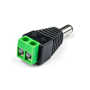 Conector P4 Macho com Borne de Parafuso