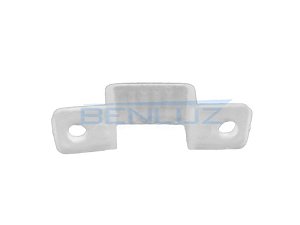 Kit com 100 Presilhas para Mangueira LED Chata 8mm