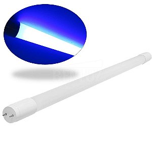 Lâmpada Tubular LED Azul 9W Fosca T8 60cm