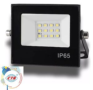Refletor LED CTB 20W SMD BRANCO FRIO A Prova D'água bivolt 2 ANOS DE GARANTIA