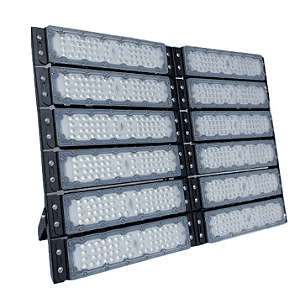Refletor LED Modular 600W Blindado Branco Frio à Prova D'Água (2 anos de garantia )