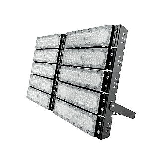Refletor LED Modular 400W Blindado Branco Frio à Prova D'Água ( 1 anos de garantia )